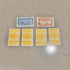 Dominican Republic UNESCO Monument Stamps | Vintage Centenario & Nubia Collection | República Dominicana Historical Stamp Lot