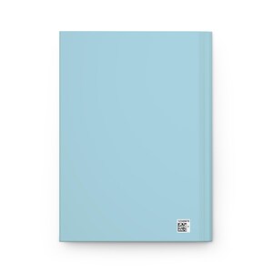 Plain Light Blue Pastel Blue Baby Blue Journal Hardcover Notebook, 5 ...