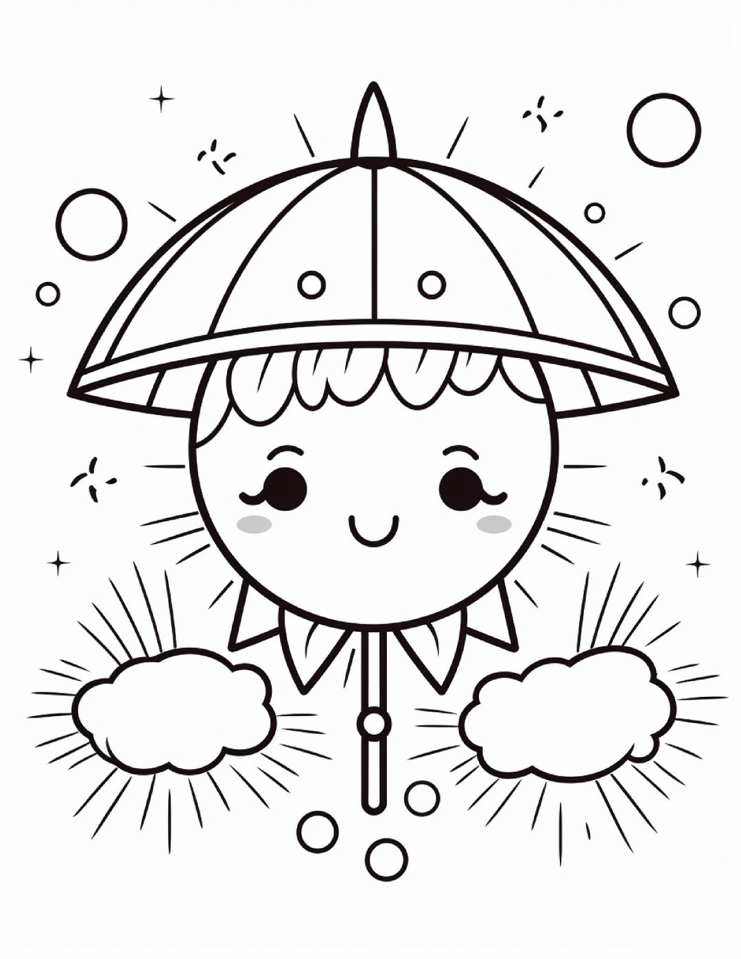 Best Seller 200 Cute Kawaii Summer Coloring Pages for Kids & Adults ...