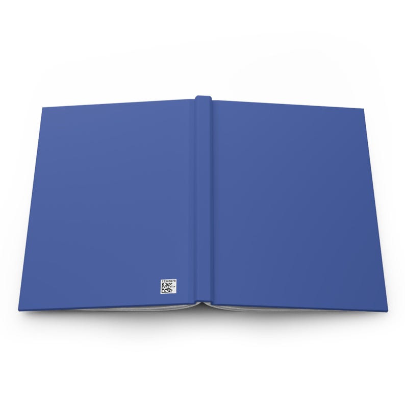 Royal Blue Plain Journal Hardcover Notebook 5.75"x8" 150 Lined Pages ...