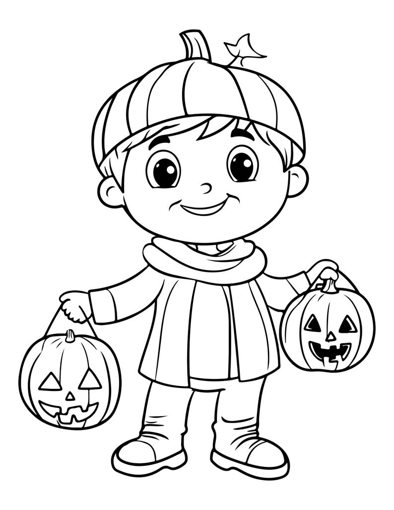 100 Cute Halloween Coloring Pages for Kids and Adults Coloring Pages