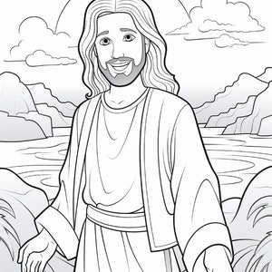 145 Bible Coloring Pages for Kids Coloring Pages Printable Digital Instant Download PDF Best Selling Item Popular Item image 3