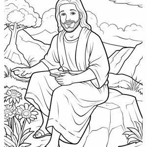 145 Bible Coloring Pages for Kids Coloring Pages Printable Digital Instant Download PDF Best Selling Item Popular Item image 5