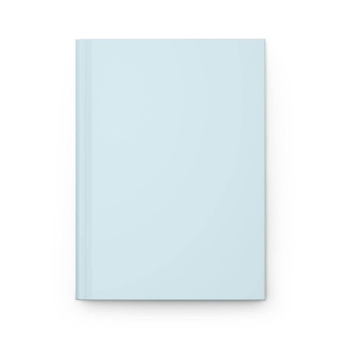 Plain Light Blue Pastel Blue Baby Blue Journal Hardcover Notebook, 5.75 ...