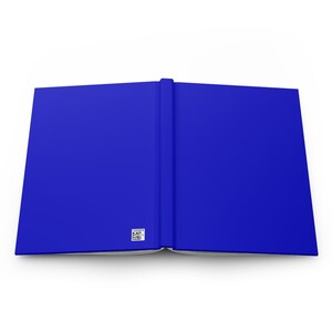 Schlichtes Royalblau-Journal Hardcover-Notizbuch, 15 x 20 cm 150 linierte Seiten Bestseller-Artikel Beliebtestes Trending-Element Boho Chic Plain Notebooks Bild 5