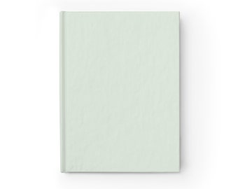 Plain Green Notebook Journal - 5x7 Inches Hardcover 128 Ruled Line Pages Best Selling Item Best Sellers Trending on Etsy