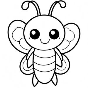 100 Cute Bugs Coloring Pages - 100 Pages Adult and Kid Coloring Pages Printable Digital Instant Download PDF Best Selling Item Popular