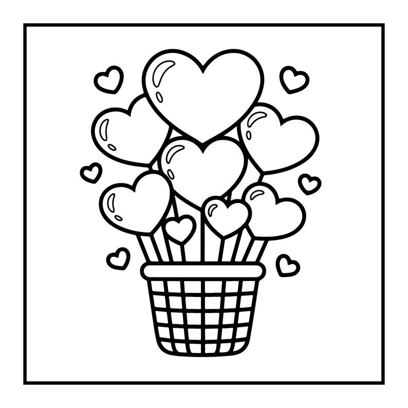 95 Valentines Day Coloring Pages Adults and Kids Coloring Pages