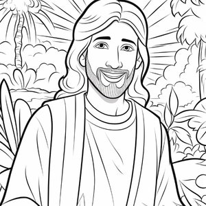145 Bible Coloring Pages for Kids Coloring Pages Printable Digital Instant Download PDF Best Selling Item Popular Item image 8