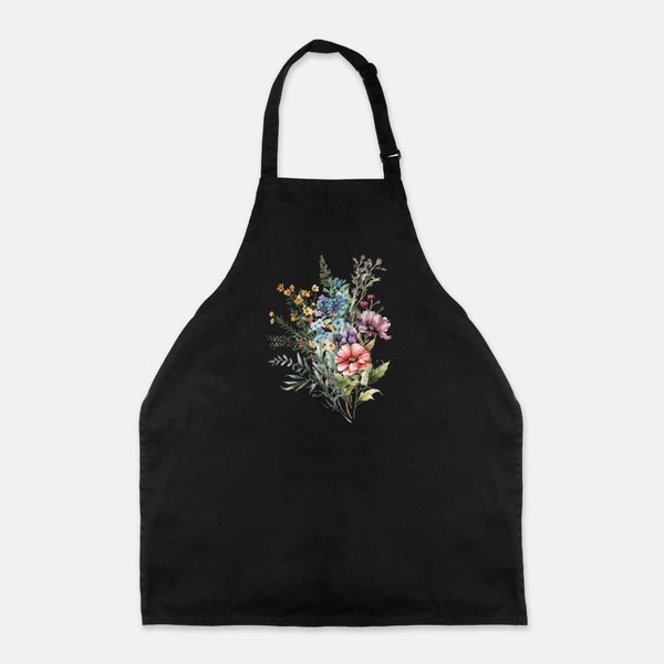 Best Selling Item Floral Apron (Full-Length) 24"(W) x 28"(H) Best Selling Aprons, Best Sellers, Most Popular Item, Trending