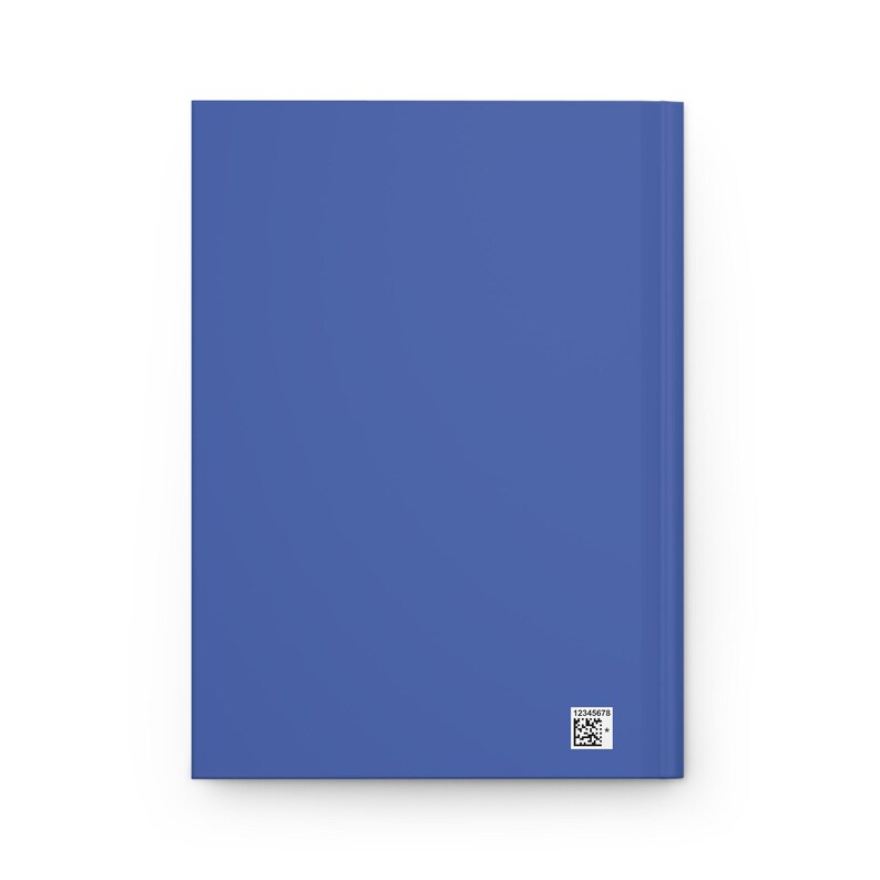 Royal Blue Plain Journal Hardcover Notebook 5.75"x8" 150 Lined Pages ...