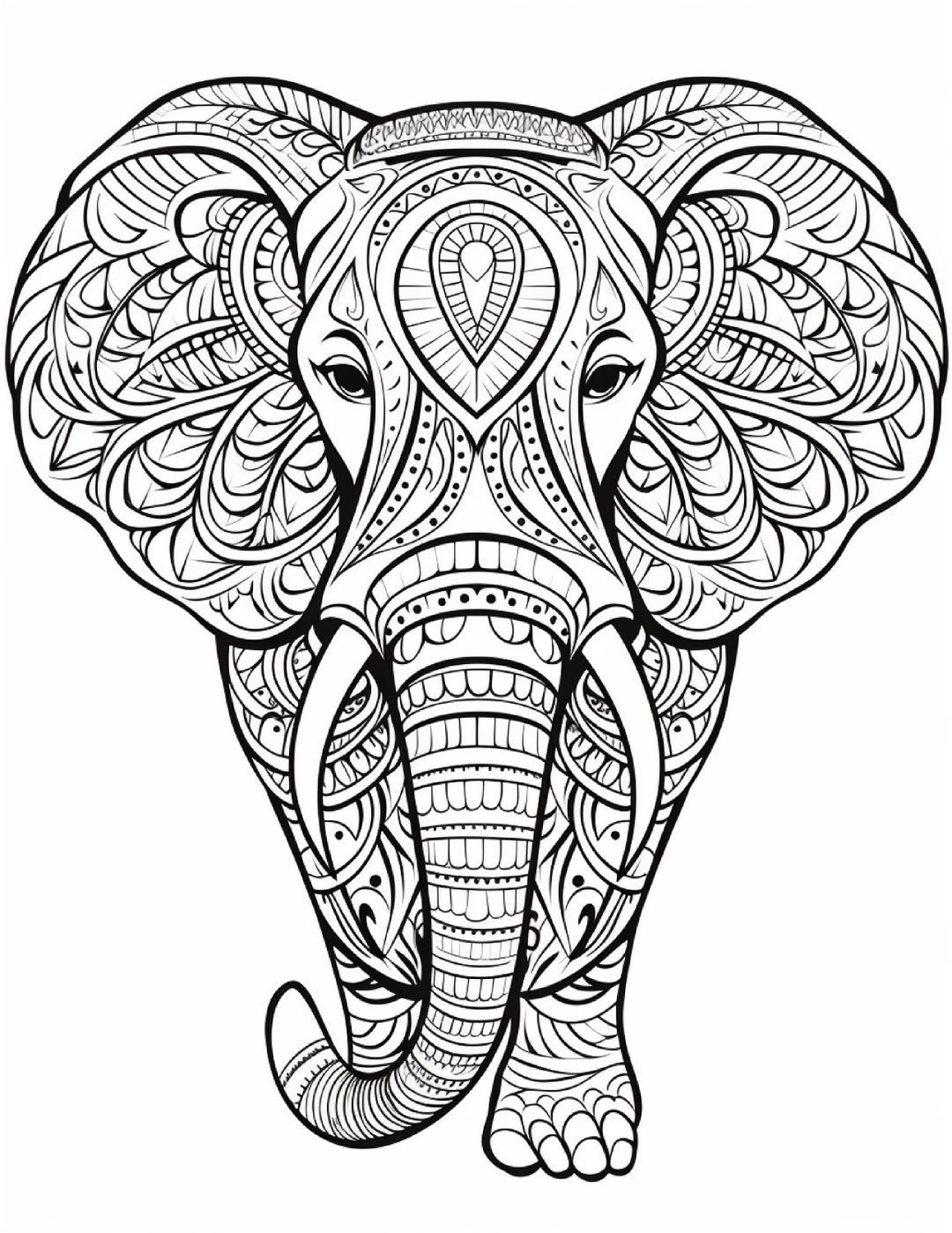 Best Seller 100 Animal Mandala Coloring Pages Adult and Kid Coloring ...