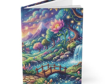 Whimsical Journal Hardcover Notebook 5.75"x8" 150 Lined Pages Best Selling Item Most Popular Item Trending Plain Notebook