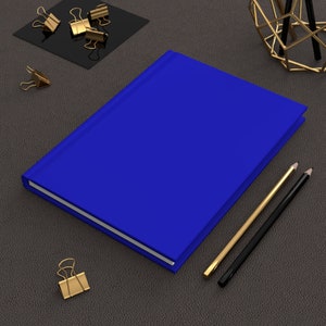 Schlichtes Royalblau-Journal Hardcover-Notizbuch, 15 x 20 cm 150 linierte Seiten Bestseller-Artikel Beliebtestes Trending-Element Boho Chic Plain Notebooks Bild 6