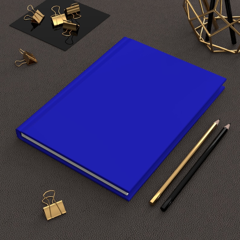 Schlichtes Royalblau-Journal Hardcover-Notizbuch, 15 x 20 cm 150 linierte Seiten Bestseller-Artikel Beliebtestes Trending-Element Boho Chic Plain Notebooks Bild 6