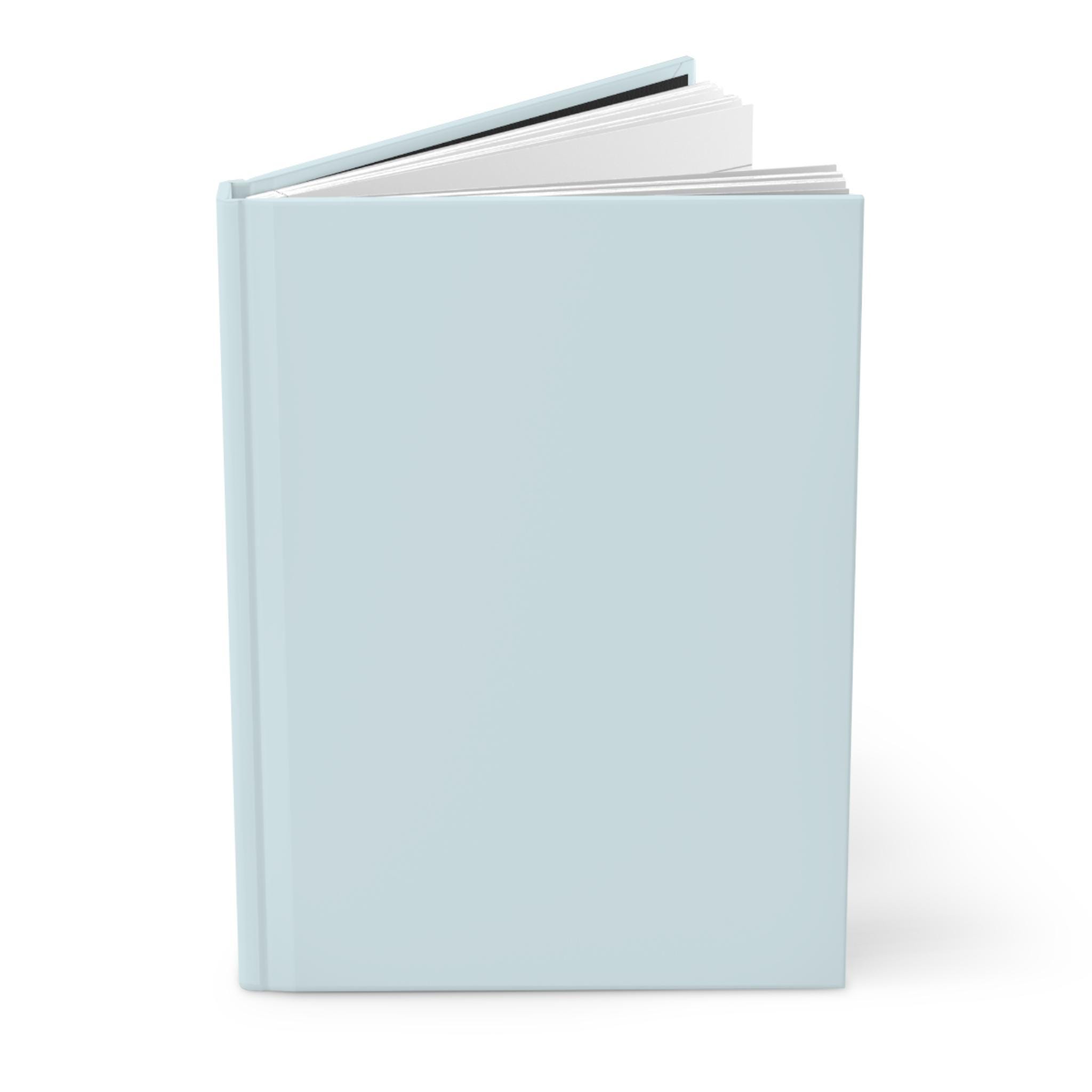 Plain Light Blue Pastel Blue Baby Blue Journal Hardcover Notebook, 5.75 ...