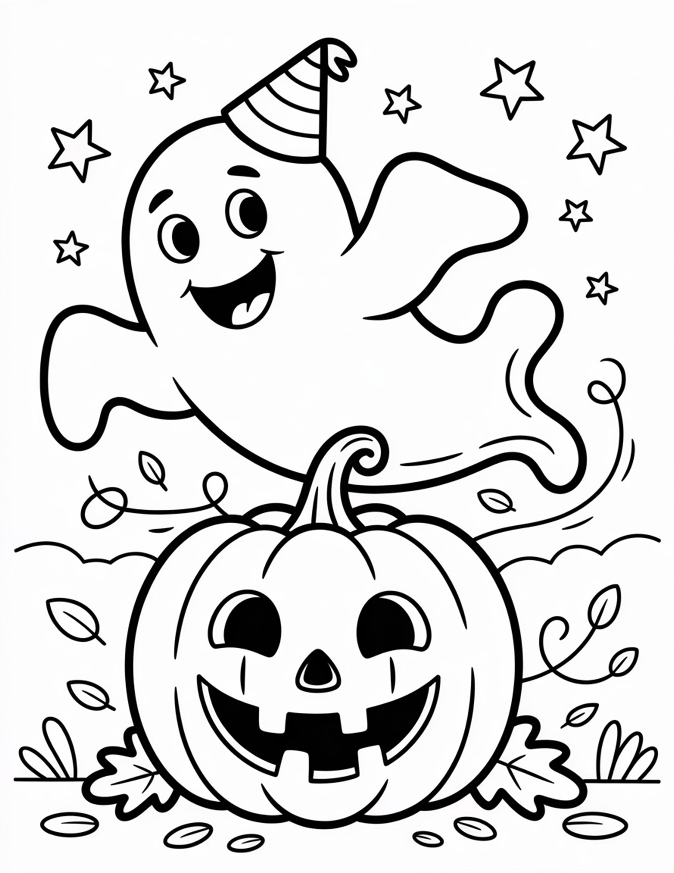 100 Halloween Coloring Pages for Kids and Adults Coloring Pages ...
