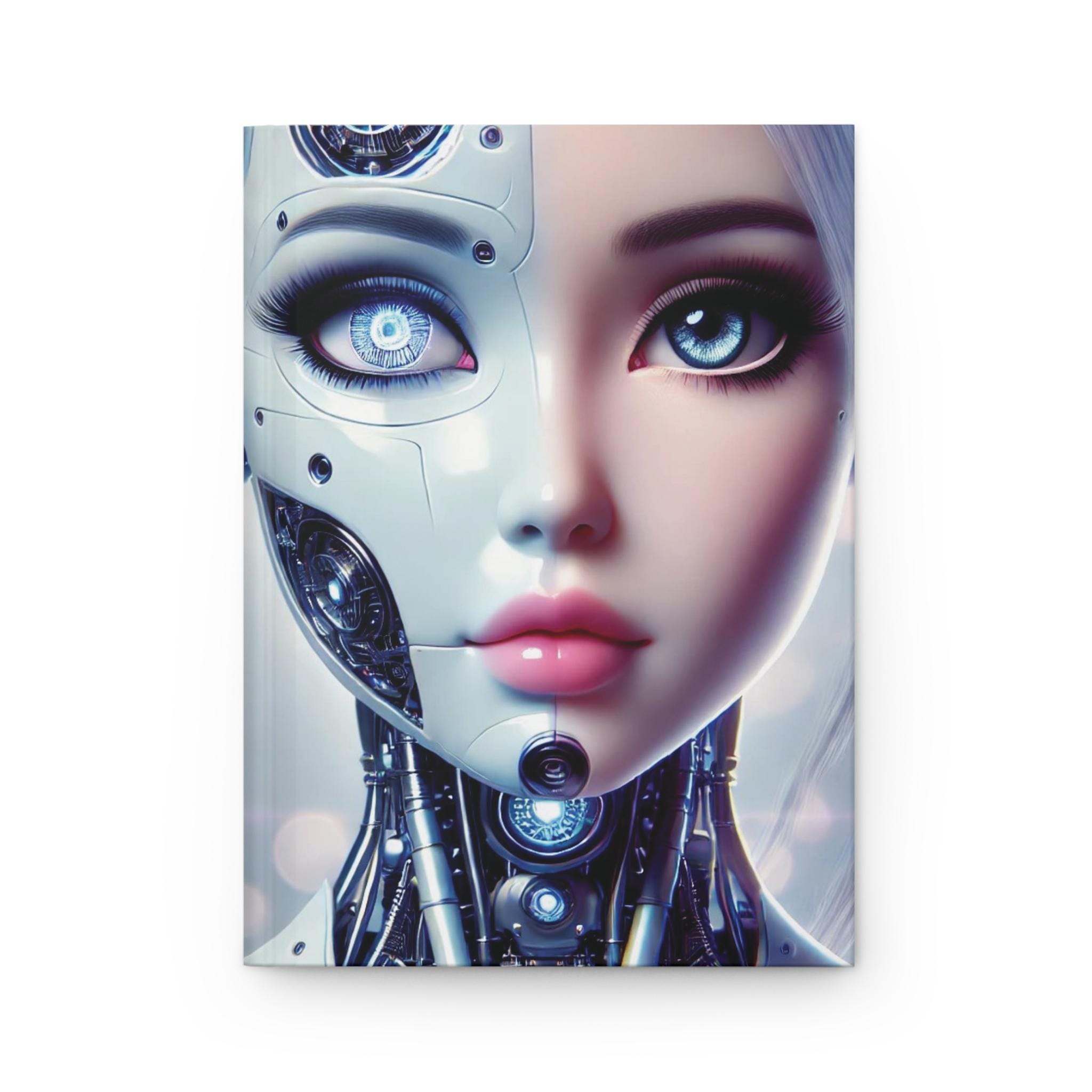 Artificial Intelligence AI Notebook Hardcover, 5.75"x8" 150 Lined Pages, Best Selling Item Most Popular Trending