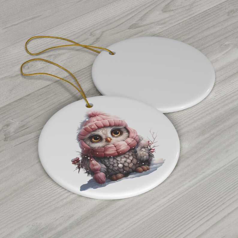 Owl Ornament 2024 Ornament Ceramic Best Selling Item Most Popular Top