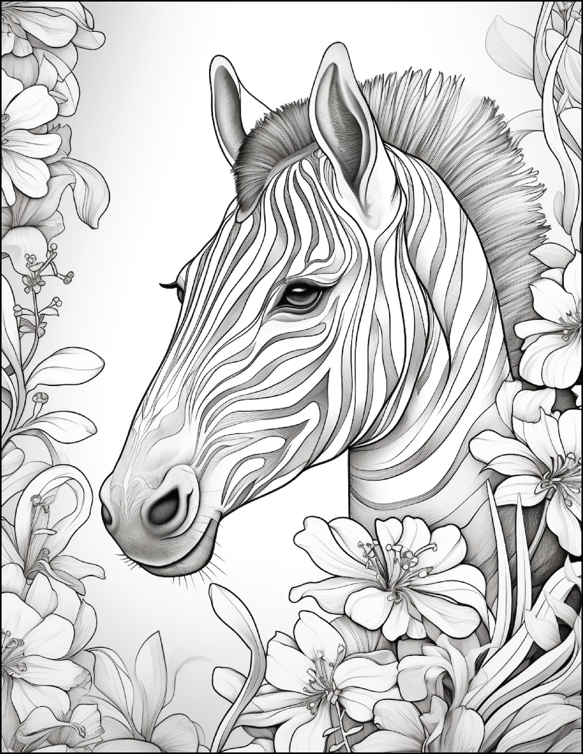 200 Safari Animals Coloring Pages Adults & Kids Coloring Pages ...