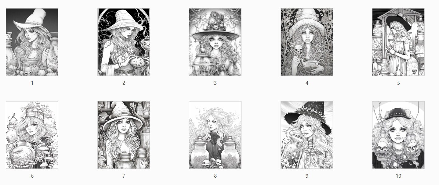 Witches Adult Coloring Book for Women: Big Coloring Book for Adults Teen to  Stress Relief  Perfect Books Gift for Him Her Men Women Mom And Dad for  Birthday: Zeros, Domin: 9798387745904