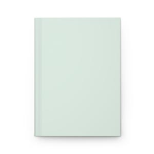 Plain Light Green Pastel Green Baby Green Journal Hardcover Notebook, 5.75&quot;x8&quot; 150 Lined Pages, Best Selling Item Most Popular Trending