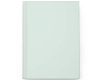 Quaderno con copertina rigida, verde chiaro pastello, verde bambino, 5,75"x8", 150 pagine a righe, articolo più venduto, tendenza più popolare