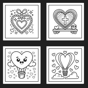 95 Valentines Day Coloring Pages Adults and Kids Coloring Pages ...