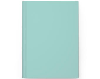 Quaderno con copertina rigida, verde chiaro pastello, verde bambino, 5,75"x8", 150 pagine a righe, articolo più venduto, tendenza più popolare