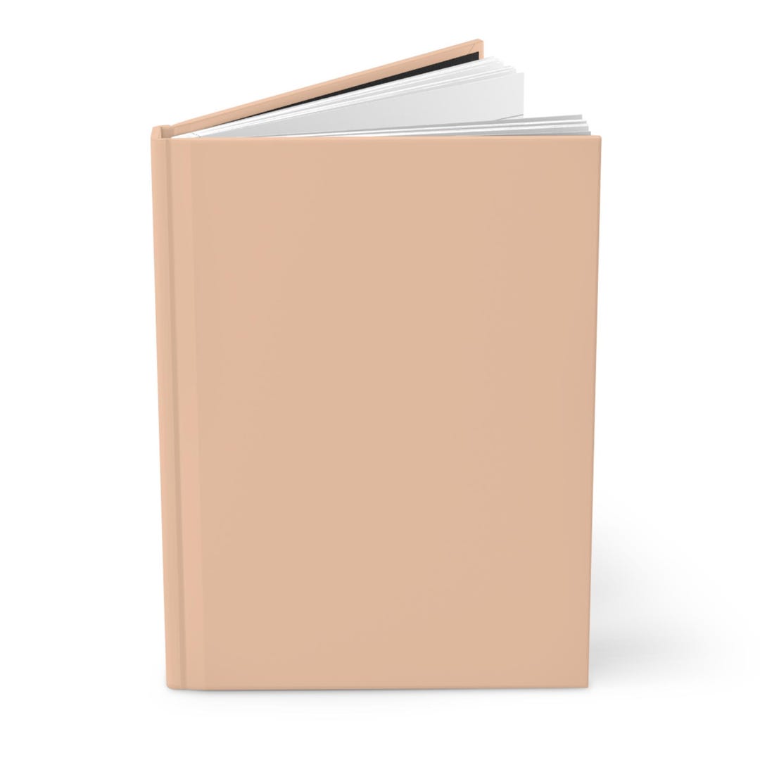 Peach Plain Journal Hardcover Notebook 5.75"x8" 150 Lined Pages Best ...