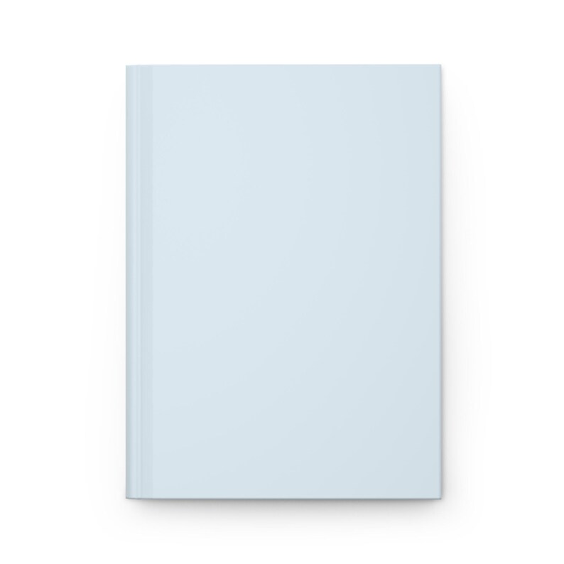 Plain Blue Journal Hardcover Notebook, 5.75"x8" 150 Lined Pages, Best ...