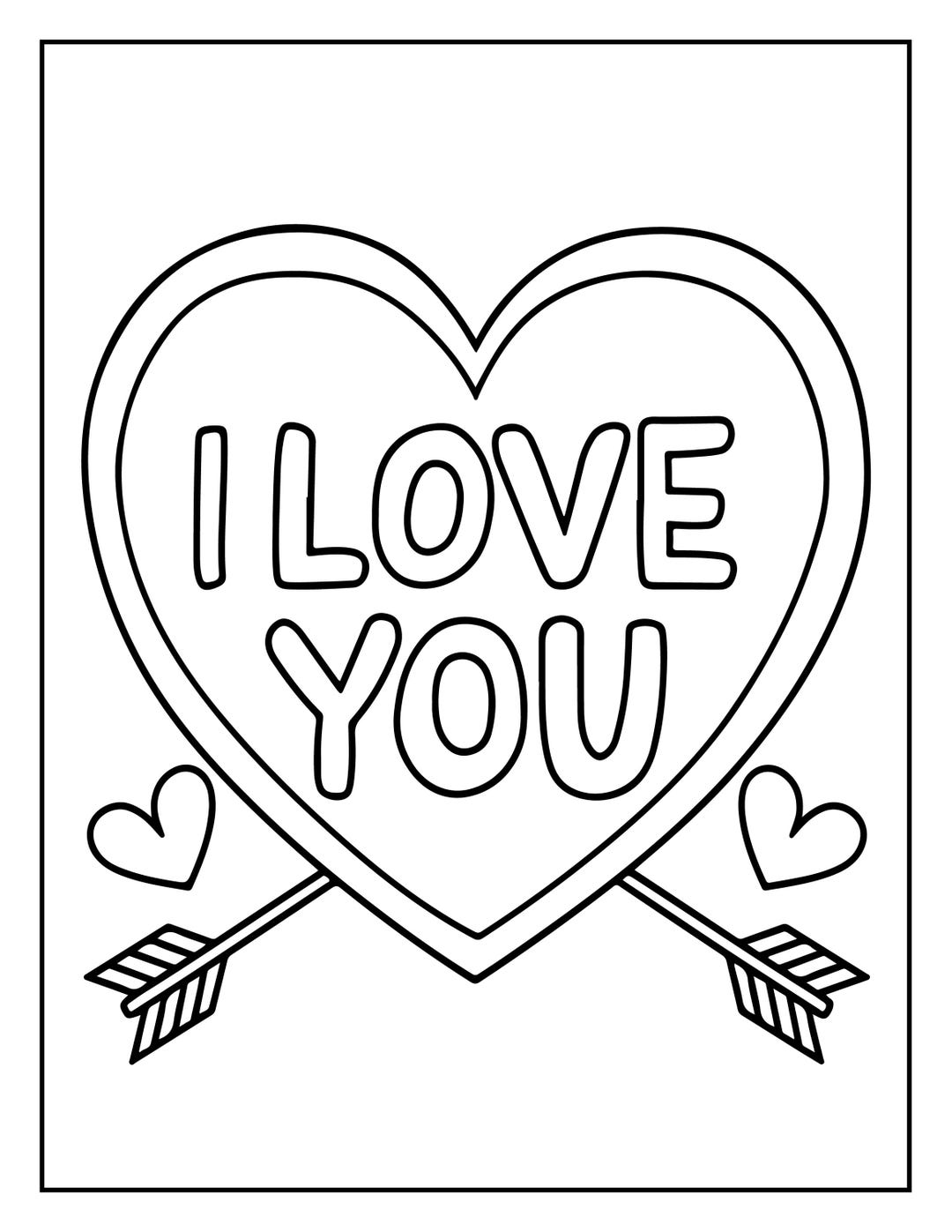 Valentines Day Coloring Pages for Kids 160 Pages Adult Kid Coloring ...