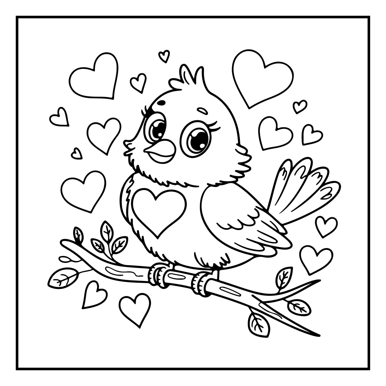 68 Valentines Day Coloring Pages Adults and Kids Coloring Pages ...