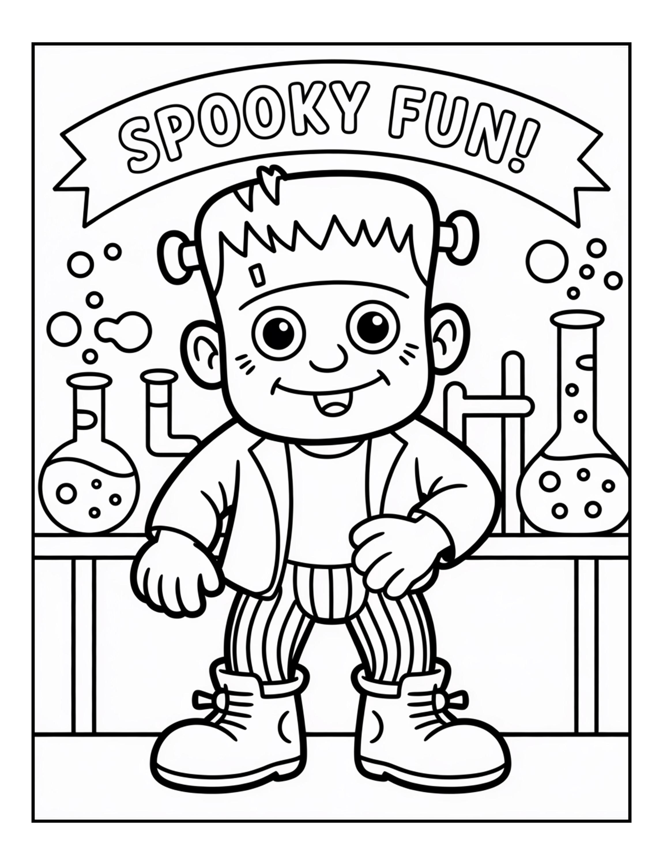 100 Halloween Coloring Pages for Kids and Adults Coloring Pages ...