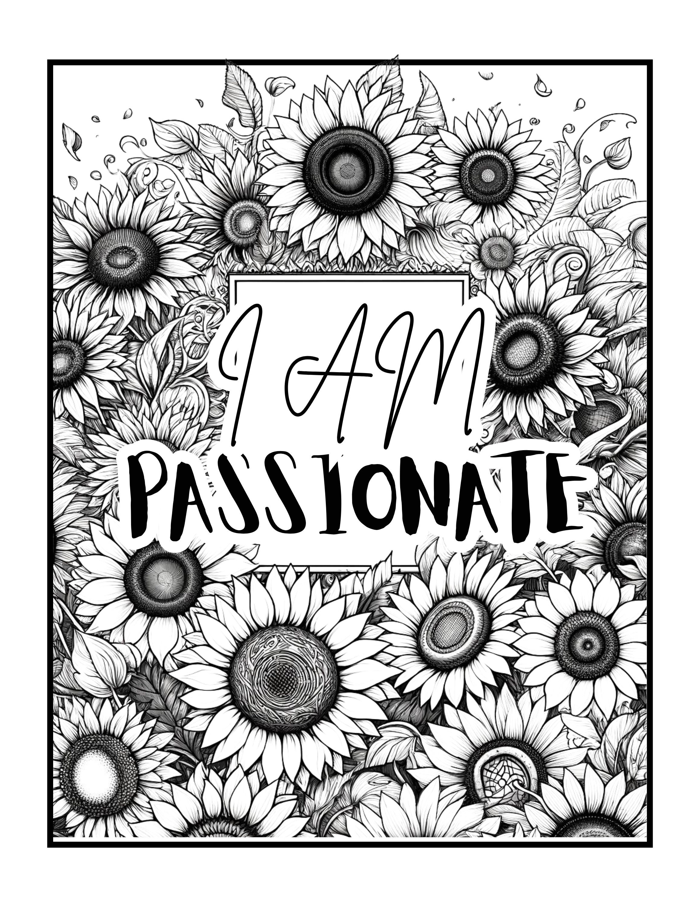 Best Seller 50 Self Love Coloring Book Pages for Kids & Adults ...