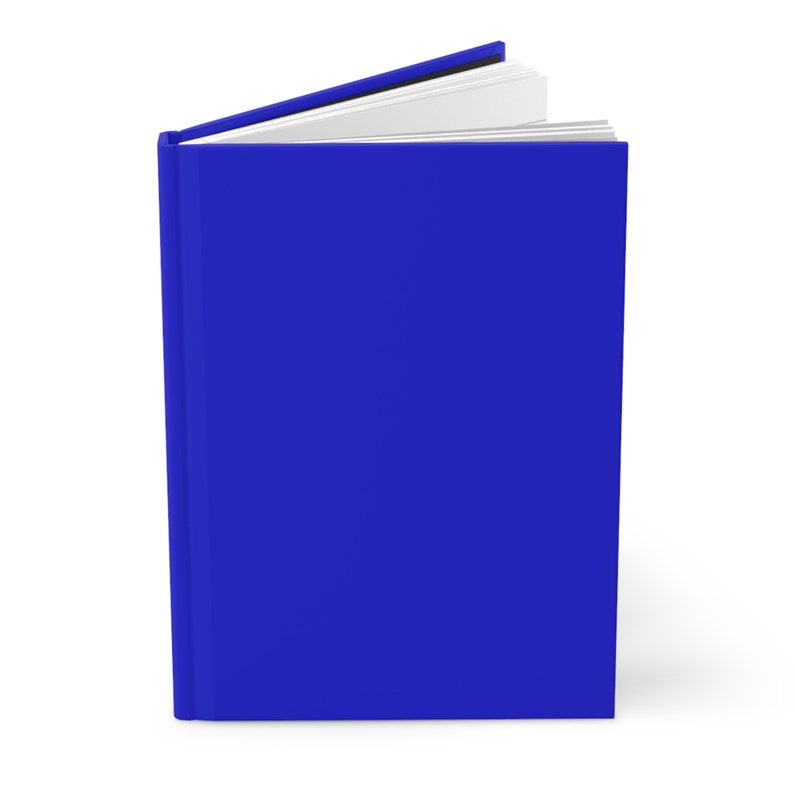 Schlichtes Royalblau-Journal Hardcover-Notizbuch, 15 x 20 cm 150 linierte Seiten Bestseller-Artikel Beliebtestes Trending-Element Boho Chic Plain Notebooks Bild 3