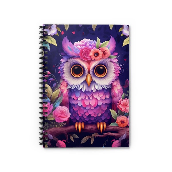 Carnet de notes hibou, 118 pages, article le plus vendu, article le plus populaire, cadeaux tendance de moins de 15 ans