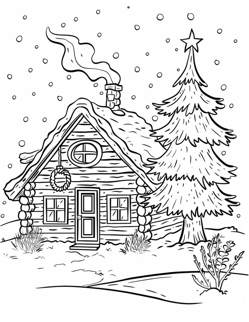 150 Christmas Coloring Pages - Adult and Kid Coloring Pages Printable ...