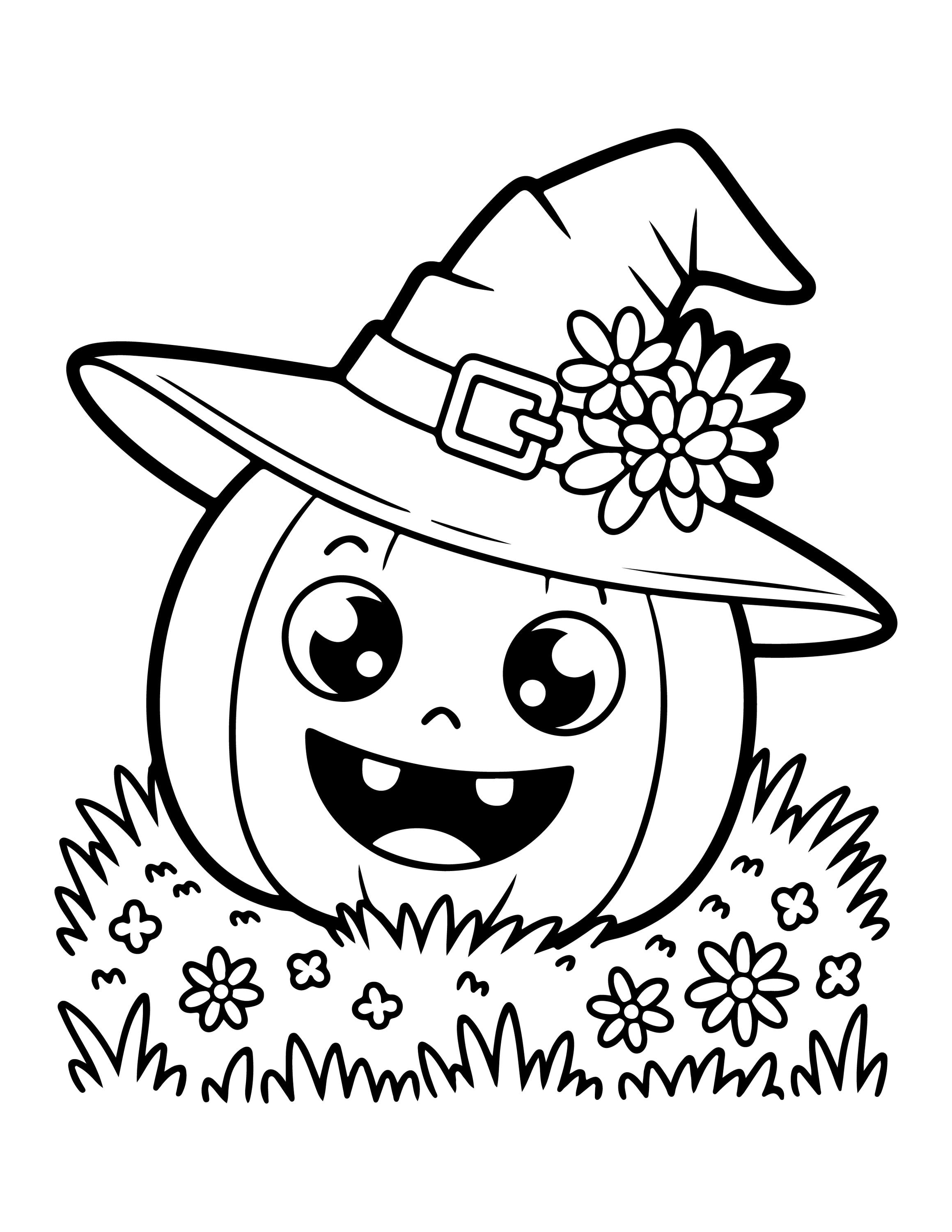 100 Halloween Coloring Pages for Kids and Adults Coloring Pages ...