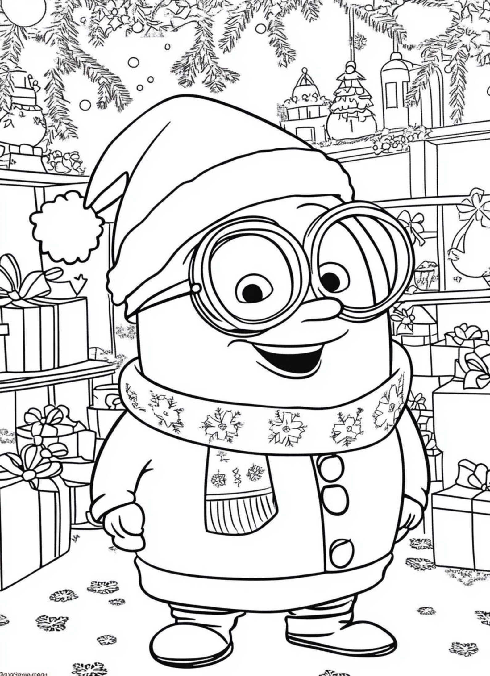 100 Merry Christmas Coloring Pages Adults and Kids Coloring Pages ...
