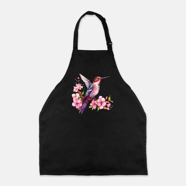 Best Selling Item Hummingbird Apron (Full-Length) 24"(W) x 28"(H) Best Selling Aprons, Best Sellers, Most Popular Item, Trending