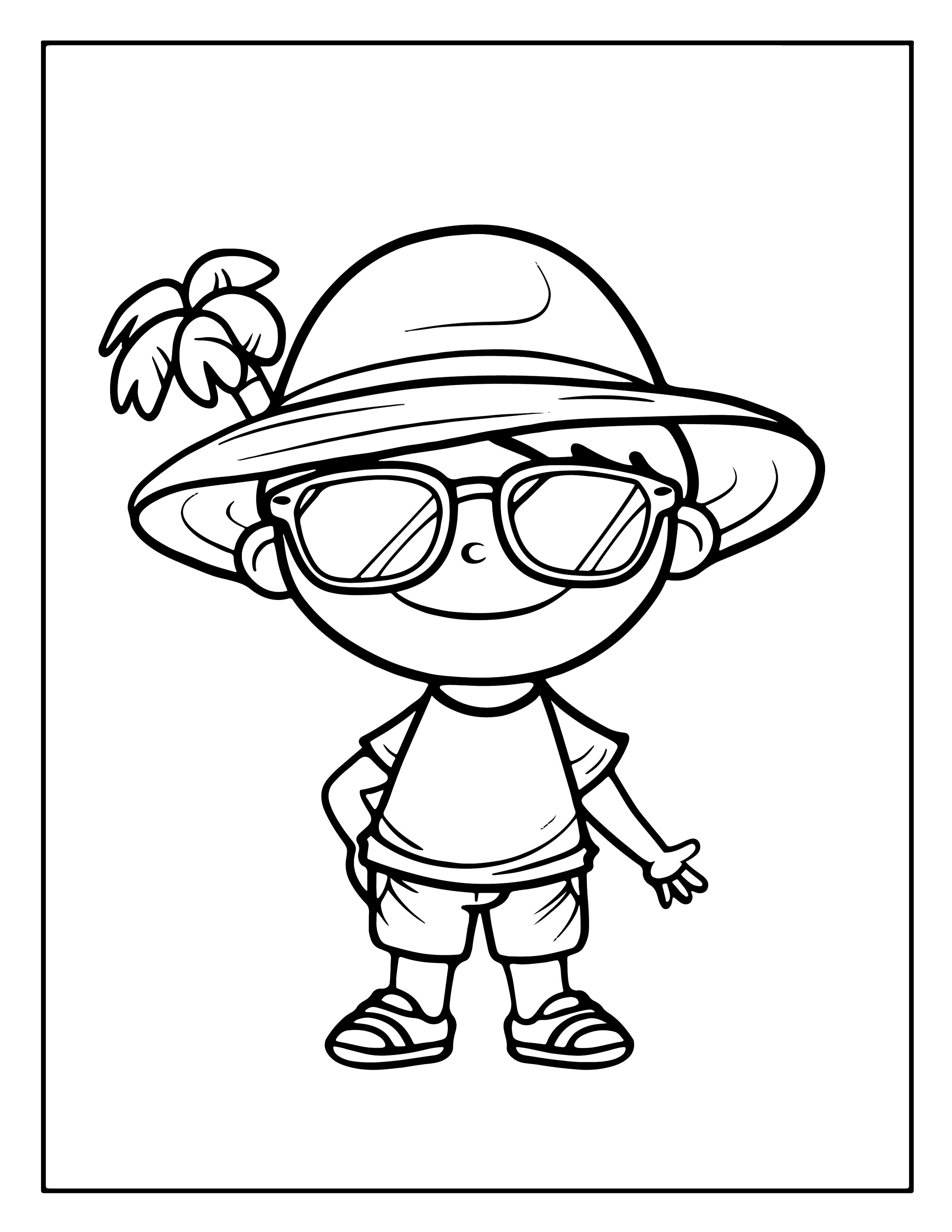 135 Cute Kawaii Summer Coloring Pages Printable Digital PDF for Kids ...