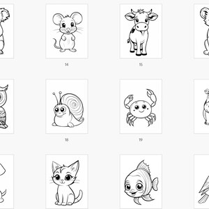 300+ Easy Coloring Pages for Kids Bundle Pages for Kids and Adults ...