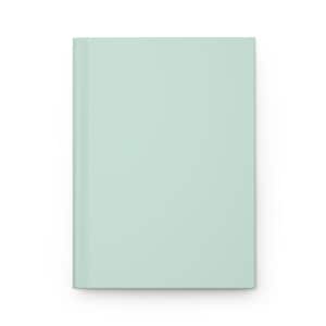 Plain Light Green Pastel Green Baby Green Journal Hardcover Notebook, 5.75&quot;x8&quot; 150 Lined Pages, Best Selling Item Most Popular Trending