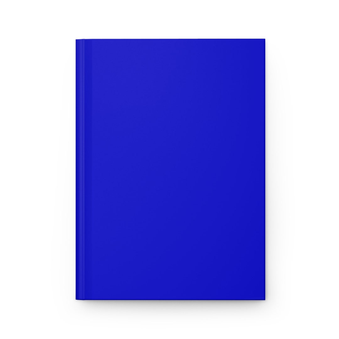 Plain Royal Blue Journal Hardcover Notebook, 5.75"x8" 150 Lined Pages ...