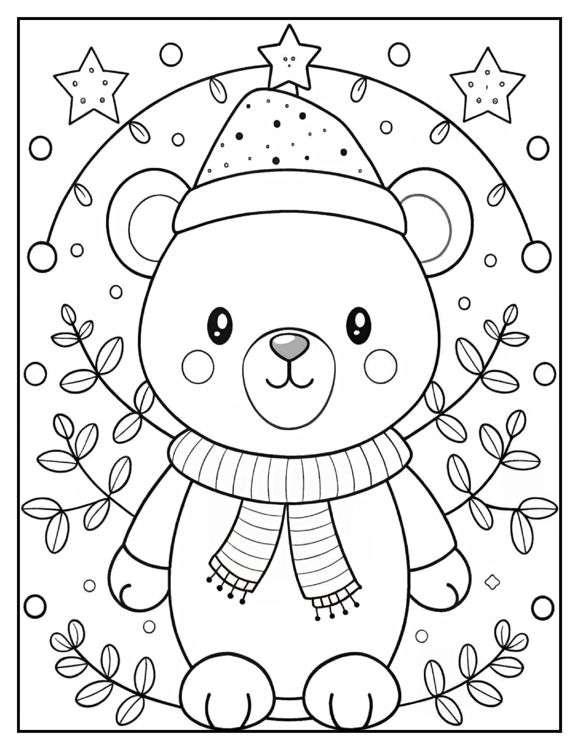 80 Christmas Coloring Pages - Adult and Kid Coloring Pages Printable ...