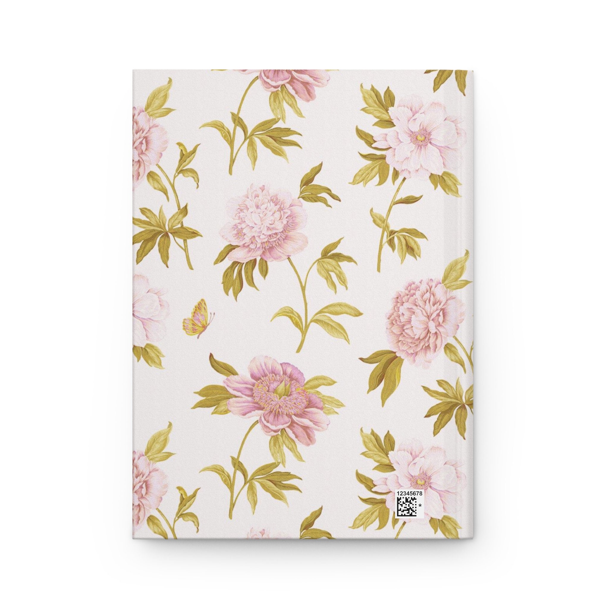 Vintage Notebook Floral Flower Journal Hardcover Notebook 5.75"x8" 150 ...