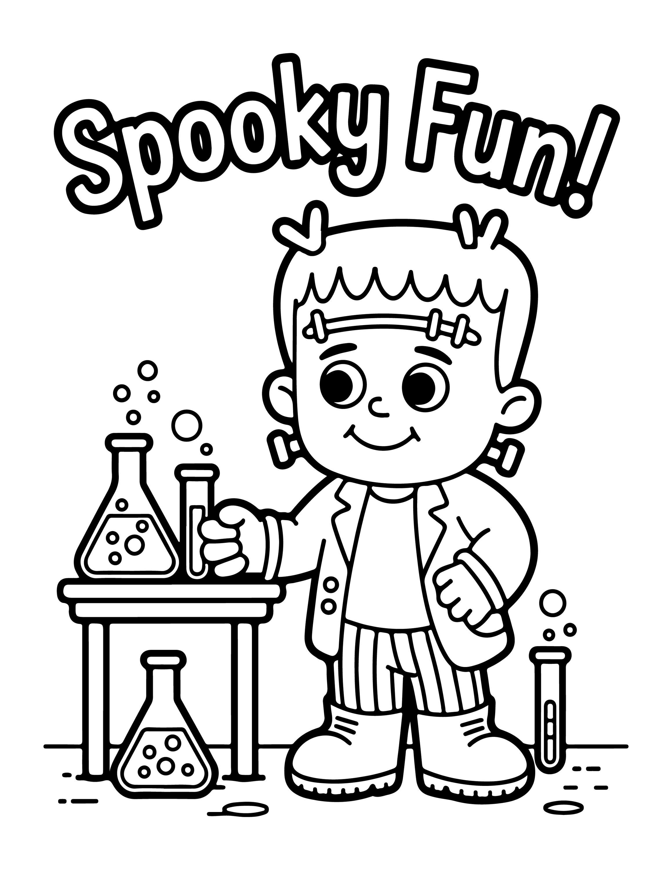 100 Halloween Coloring Pages for Kids and Adults Coloring Pages ...