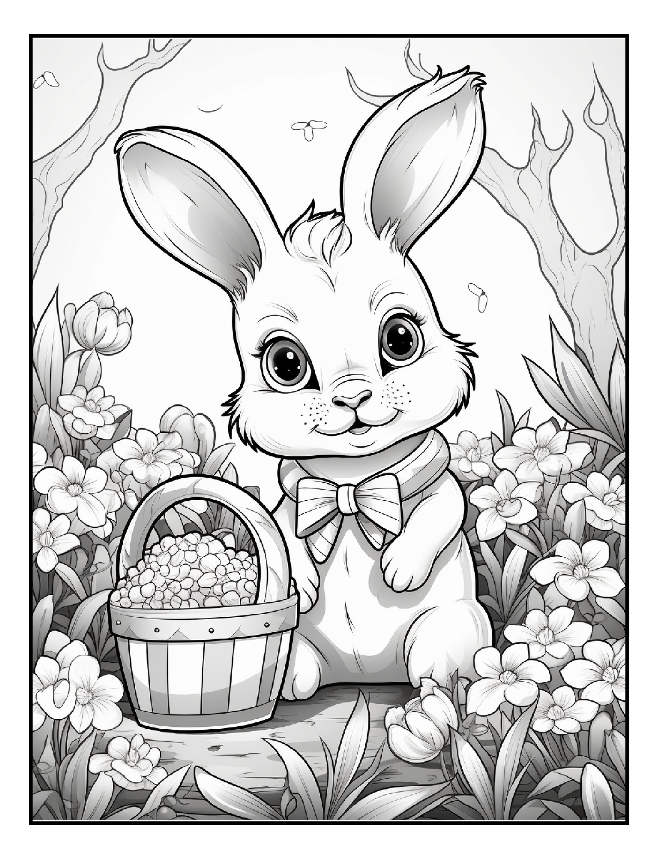 Best Seller 200 Easter Coloring Pages for Kids and Adults Printable ...