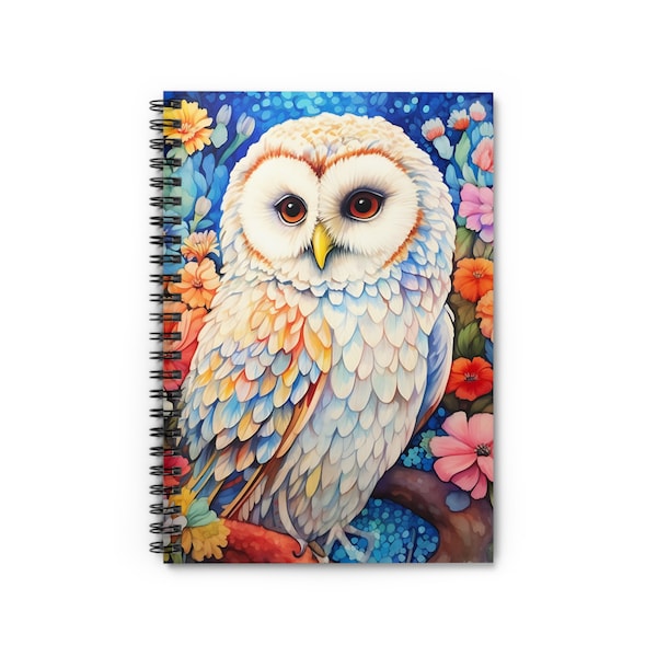 Owl Notebook, 118 Pages, Best Selling Item, Most Popular Item, Trending Gifts Under 15 Back to School Supplies Best Sellers Notebook Journal